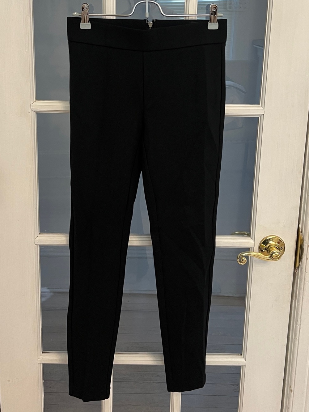 J. CREW Women’s Any Day Black Stretch Ponte Skinny Ankle Pants XS